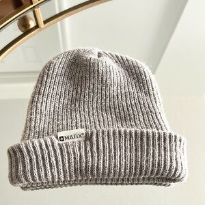Matix Grey Beanie